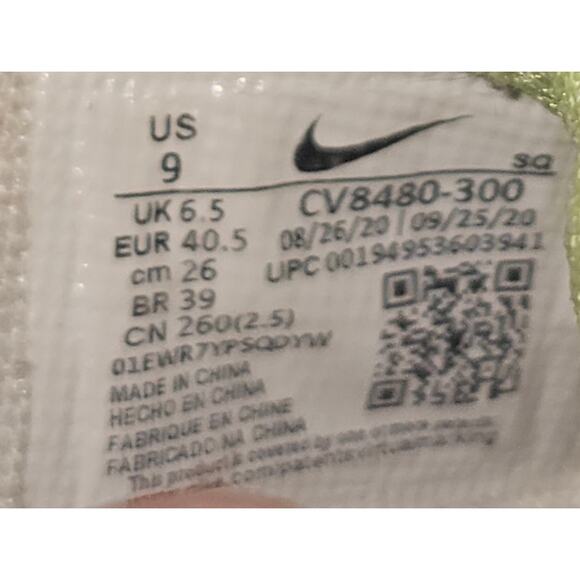 Nike x Off-White Air Force 1 Low Shadow Multicolor Sneakers Womens 9 CV8480-300 - Picture 8 of 16